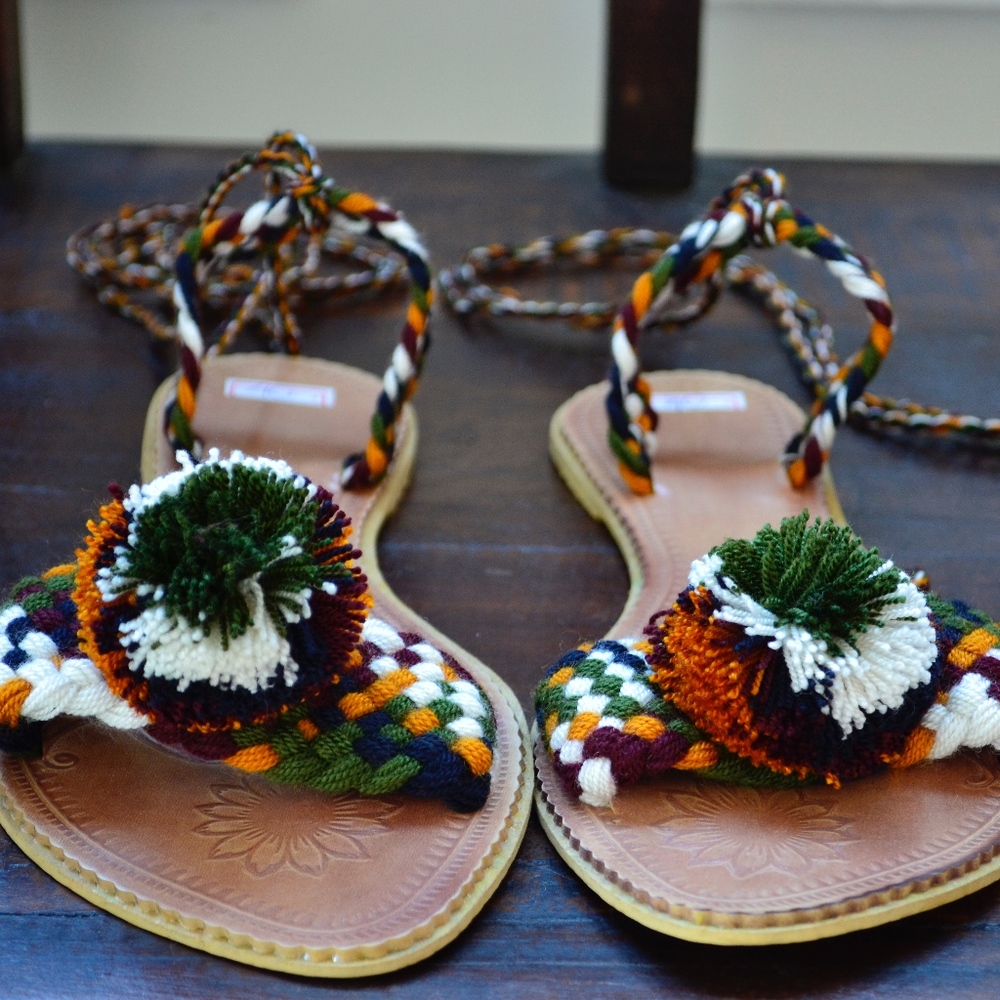 Handmade Wayuu Sandals